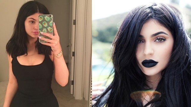 'Kylie Jenner Goes Make-Up Free & Reveals New Black Lipkit Color'