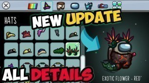 'Among Us new BIG Update! - SHAPESHIFTER Role, Buy COSMETICS From STORE, STARS and BEANS'