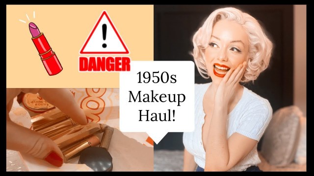 '1950s Vintage Makeup Haul! | Jasmine Chiswell'