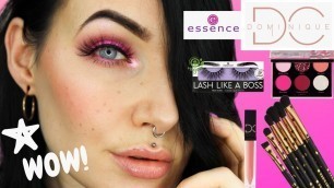 'Dominique Cosmetics Now or Never Collection + Essence Lash like a Boss + Spectrum Collections WOW 