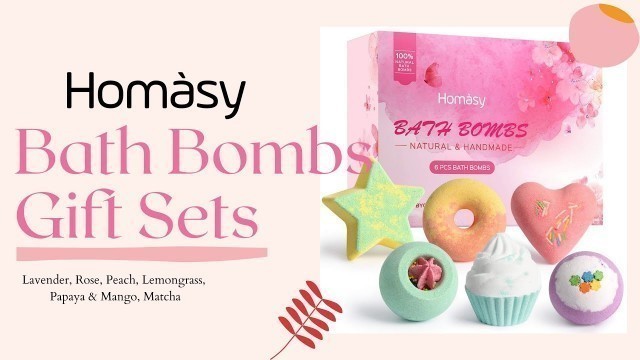 'Homasy | Bath Bombs | For Kids | At Home Spa | Best Gifts'