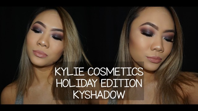 'TUTORIAL - Kylie Cosmetics Holiday Edition Kyshadow | HELEN DUONG'