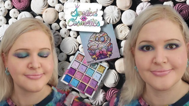 'Dangerously Sweet Volume 22 || SPOILED COSMETICS || Pink Glitter Stars and Hearts Makeup Tutorial'