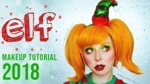 'CHRISTMAS ELF MAKEUP TUTORIAL ⭐️ DAY 4 ⭐️  | BEELUXURY