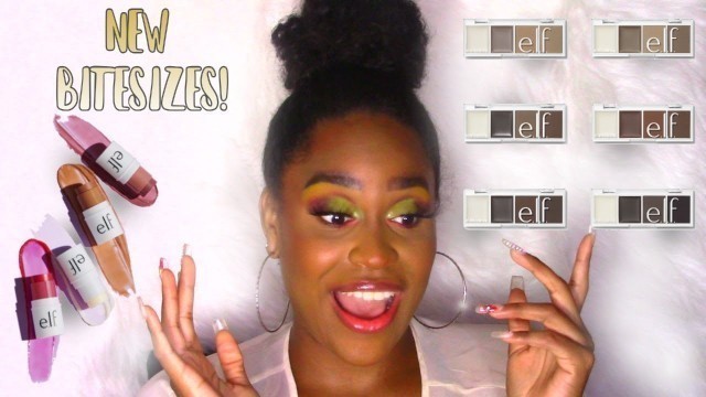 'NEW! E.L.F. BITES SIZE BROWS  + LIP BALMS l REVIEW + TUTORIAL l NelleDoingThings!'