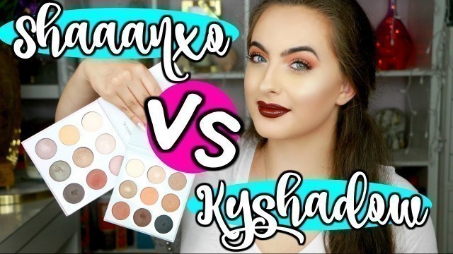 'Healthy breakfast ideas |Kylie Jenner Kyshadow VS Shaaanxo BHCosmetics Palette | Demo + Swatches'