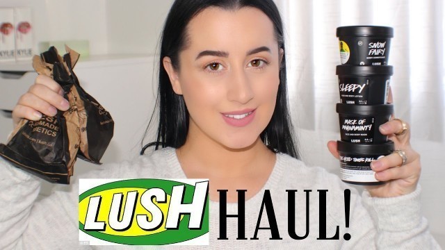 'HUGE LUSH HAUL & REVIEW! | Bath Bombs, Bubble Bars, Masks & MORE!'