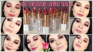 'Review & Lip Swatch of All the Flower Beauty Petal Pout Lip Colors 2018 | Anais K'