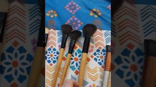 'Bobby brown makeup brush set review and use.'