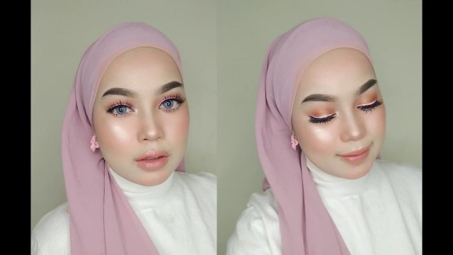 'MUA Eva : Pinky Fantasy Look Makeup Comel Bak Barbie Doll, Makeup Guna CPG Cosmetics'