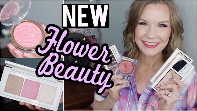 'NEW Flower Beauty Products! Reviews!  | LipglossLeslie'