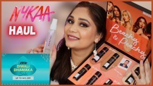 'Nykaa Sale Haul | Upto 50% off | Kay Beauty, Colorbar, MAC, Morphe #haul #makeuphaul #nykaahaul'