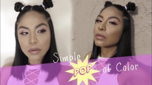 'WEARABLE POP OF COLOR | USING COLOURPOP COSMETICS'