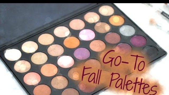 'My Go-To Fall Makeup Palettes! Flower Beauty and Shany Cosmetics'