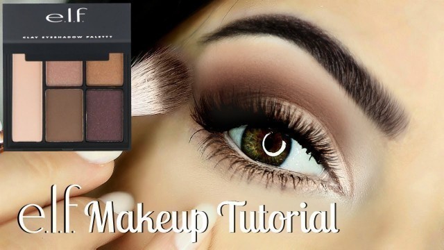 'Beginners Eye Makeup Tutorial Using ELF | Parts of the Eye | How To Apply Eyeshadow'