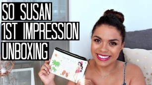 'So Susan Lip Love Unboxing 1st Impression! | samantha jane'