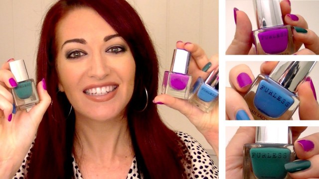 '♥ FURLESS NAIL POLISH REVIEW! Cruelty Free & Vegan Cosmetics! OPI Comparison ♥'