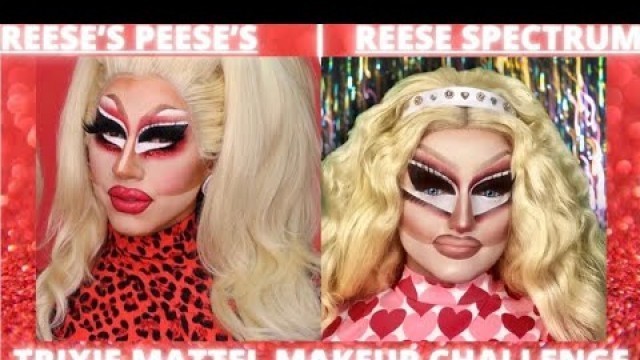 'Attempting Trixie Mattel’s Makeup - GRWM Video | Reese Spectrum'