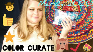 'Color Curate / So Susan Cosmetics Unboxing March 2020'