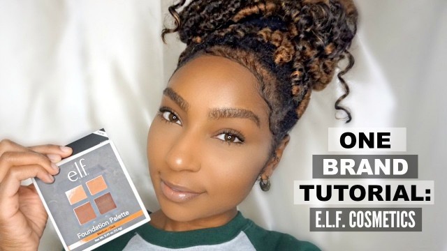 '\"No Makeup\" Makeup: ELF Cosmetics| One Brand Tutorial | iamLindaElaine'