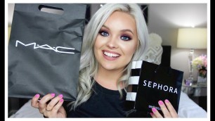 'MAKEUP HAUL! | Sephora, MAC, Nordstrom, Macy\'s'