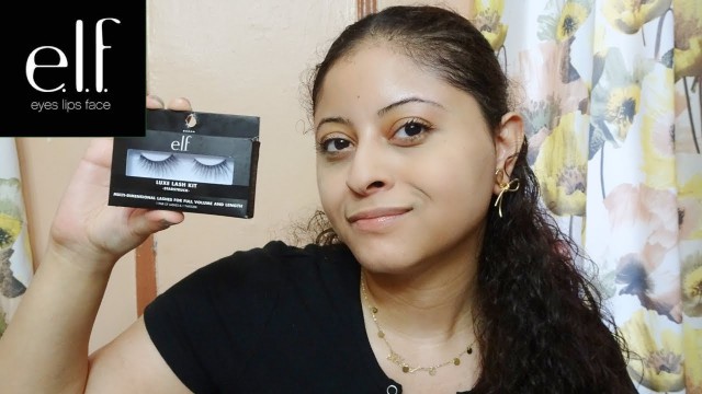 'AFFORDABLE ELF COSMETICS LUXE LASHES STARSTRUCK / REVIEW/ Trina Beauty'