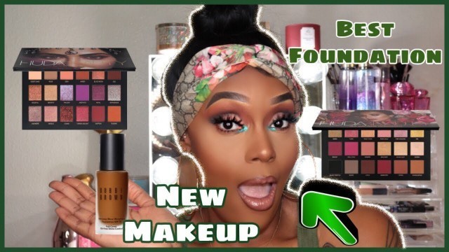 'GRWM NEW MAKEUP BOBBY BROWN, HUDA BEAUTY'