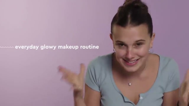 'Millie Bobby Brown Bouncy Cloud Highlighter Tutorial | #milliebobbybrown'