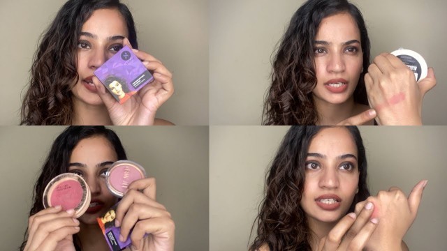 'Top 5 blush for Indian skin tones  #wetandwild #justherbs #sugarcosmetics'