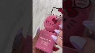 'Hello kitty makeup #HelloKitty #Makeup #Girls #pink #kawaiカワイ #Nails #kpop #otaku #Anime #hola'