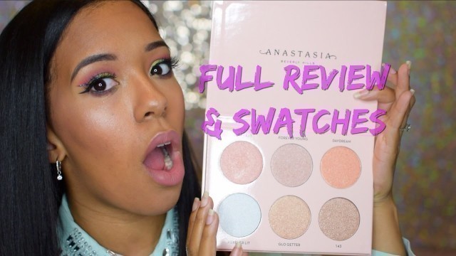 'NICOLE GUERRIERO x ANASTASIA BEVERLY HILLS GLOW KIT|FULL REVIEW & SWATCHES'