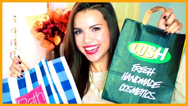 'Fall Shopping Haul ♥ MAC, LUSH, Target, and More!'