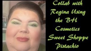 'Look Using | the BH Cosmetics Sweet Shoppe Pistachio Palette | Collab with Regina'