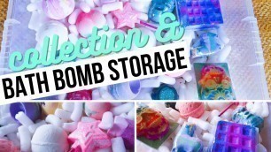 'HOW I ORGANISE MY BATH BOMB COLLECTION | Storage Tips For Bath Bombs'