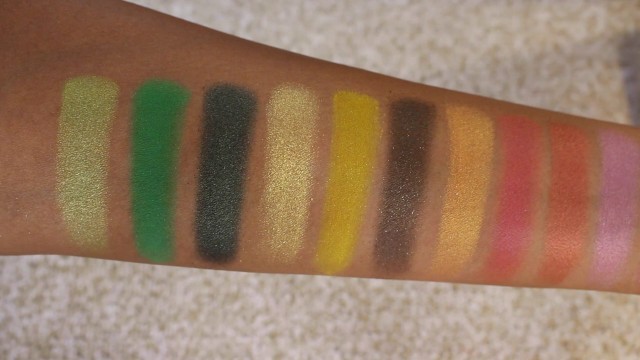 'BRUSH SWATCHES | Urban Decay Full Spectrum Palette'