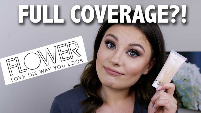 'FULL COVERAGE BB CREAM?!  |  Flower Beauty Review'