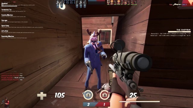 '[TF2 Glitch] Jingling Bells on a disguised Spy'