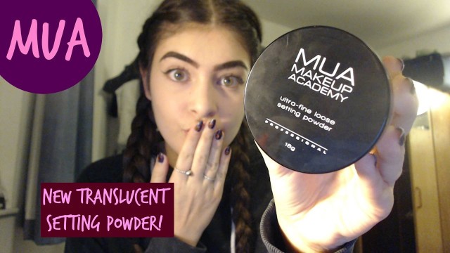 'MUA\'s NEW Ultra-fine Loose Setting Powder : Review | Dani\'s Makeup'