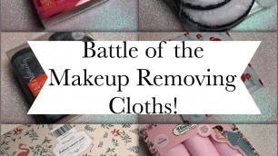 'Battle of the Makeup Removing Cloths! | Fashion Footing'