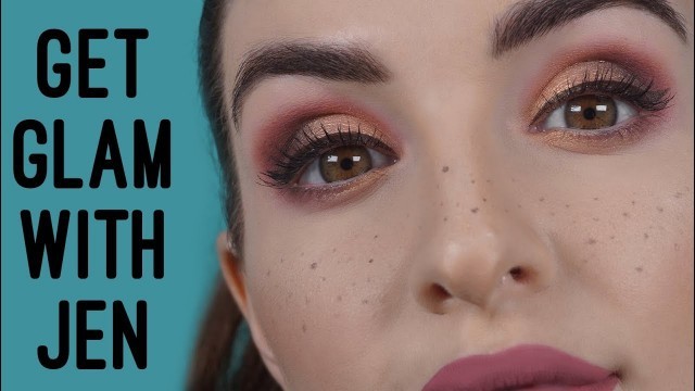 'Freckled Glam with Jen | tarte tutorials'