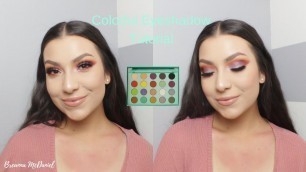 'Colorful Eyeshadow Tutorial - BH Cosmetics X Daisy Marquez | Breanna McDaniel'