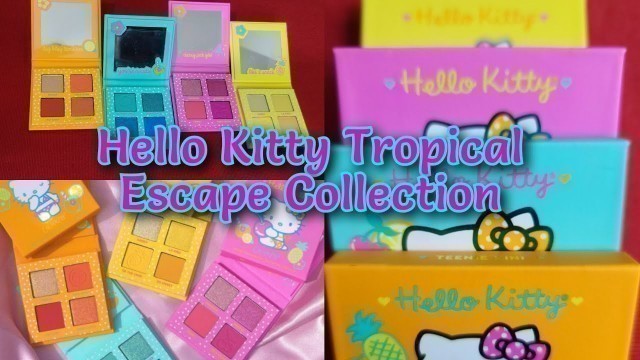 'Hello Kitty Tropical Escape Collection | Colourpop Cosmetics'