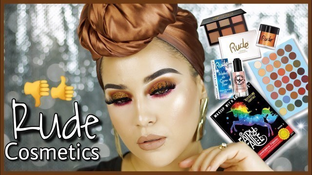 'HONEST REVIEW RUDE COSMETICS | NOT WHAT I EXPECTED 2018'