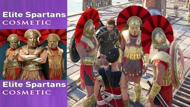 'Assassins Creed Odyssey EPIC Elite Spartan Sailors Cosmetic Location'