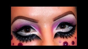 '\"Dramatic Purple\" using Bitchslap Cosmetics!'