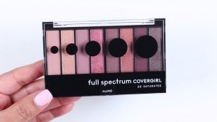 'COVERGIRL Full Spectrum POSH Eyeshadow Palette | SWATCHES'