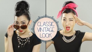 '[HOW TO] Do The Classic Vintage Makeup Look'