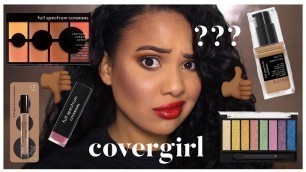 'NEW DRUGSTORE MAKEUP | COVERGIRL FULL SPECTRUM LINE TESTED | Ashley Bond Beauty'