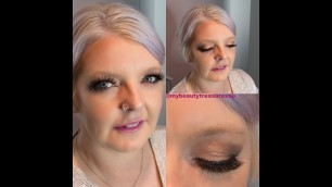 'BH Cosmetics Nude Rose Eyeshadow Palette - Rose Gold Smokey Eye Look | @mybeautytreasuresAU'