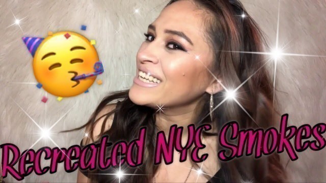 'NYE SMOKES (RECREATED NICOLE GUERRIERO’S LOOK) | DRUGSTORE PRODUCTS'